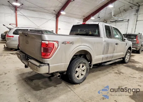 2021 Ford F150 Super Cab из США, поврежденный, VIN 1FTEX1EP8MFB84104